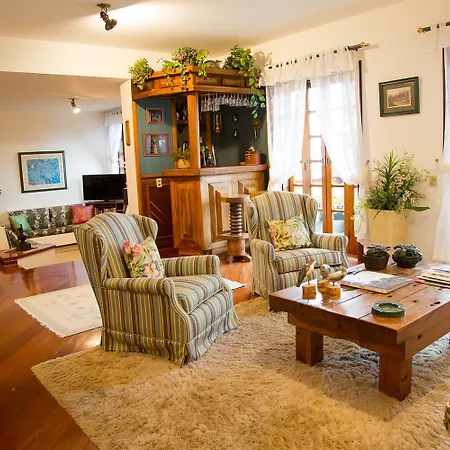 Apartamento Para Temporada No Alto Do Capivari Campos do Jordão Habitación foto